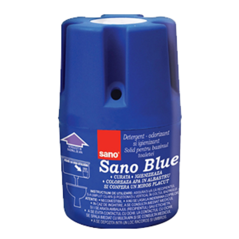 Блок для сливного бачка унитаза Sano Blue 150 г