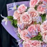 Photo of Pink-lilac delicate bouquet «Butterflies in marshmallows»