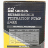 Внутренний фильтр для аквариума SunSun JP-094, угловой с флейтой