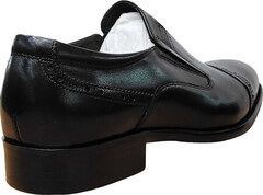 Черные туфли мужские классические RossiniRoberto-2YR1165-BlackLeather.