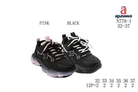 Apawwa N778-1 Pink 32-37