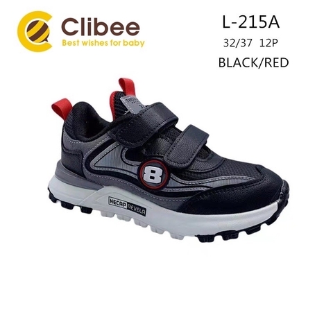 Clibee L215A Black/Red 32-37