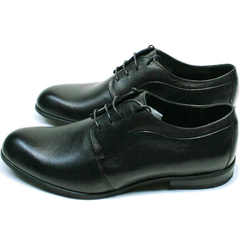 Выпускные туфли черные мужские Ikoc 060-1 ClassicBlack.