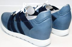 Сникерсы обувь женская Ledy West 1484 115 Blue.