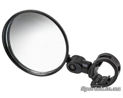 Зеркало заднего вида для велосипеда круглое (80 мм) на левую или правую сторону руля