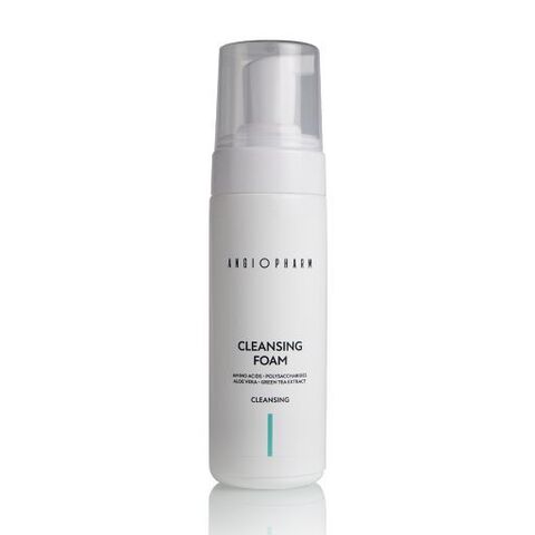 ANGIOPHARM ОЧИЩАЮЩАЯ ПЕНКА С АМИНОКИСЛОТАМИ, 160 мл. | CLEANSING FOAM