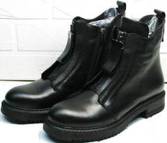 Осенние ботинки для женщин Tina Shoes 292-01 Black.