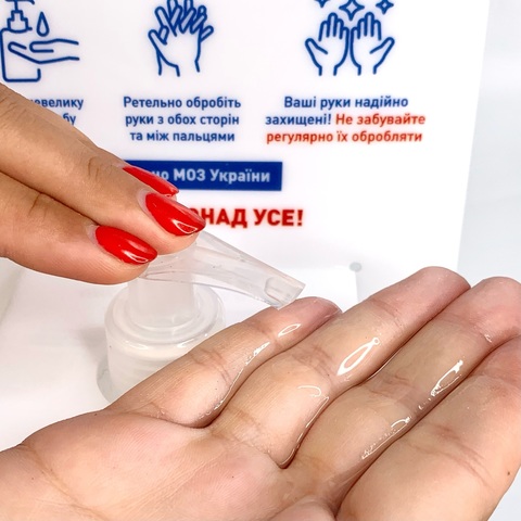 Антисептик розчин для дезінфекції рук, тіла і поверхонь Touch Protect 1 l (2)