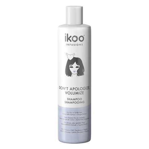Шампунь для объема волос ikoo infusions Don’t Apologize, Volumize Shampoo «НЕ СТЕСНЯЙСЯ, РАСКРЫВАЙСЯ!» 250 мл