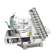 Фото: Двенадцатиигольная поясная швейная машина Siruba VC008-12064P/VSC