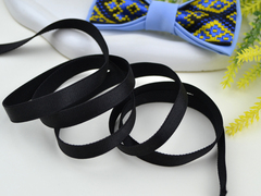 Резинка для метеликів чорна 10 мм