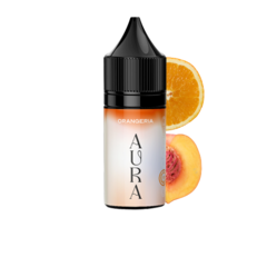 Сольова Рідина Aura 15ml Orangeria (Аура Оранжерія Апельсин Персик) 30mg | 50mg