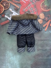 Комбінезон з курткою зимовий дитячий Look Пухнастик Dior