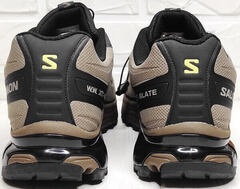 Salomon кроссовки трекинговые мужские Salomon XT-SLATE Advanced Beige Black.