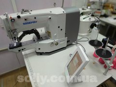 Фото: Закрепочная промышленная швейная машина с сенсорным управлением  Gemsy GEM 1900 Е-JS