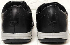 Термо кроссовки кеды черные мужские кожаные Pegada 118107-05 Black.