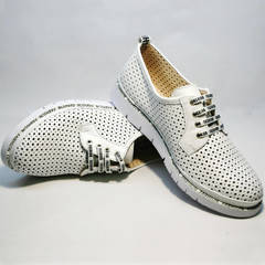 Спортивные туфли сникерсы женские GUERO G177-63 White