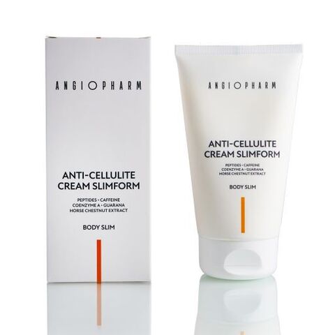 ANGIOPHARM АНТИЦЕЛЛЮЛИТНЫЙ КРЕМ «СЛИМФОРМ», 150 мл. | ANTI-CELLULITE CREAM SLIMFORM
