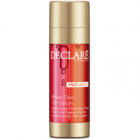 DECLARE Двухфазное восстанавливающее средство Масло + Сыворотка | Power Duo Oil+Serum