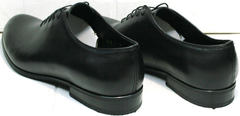 Красивые мужские туфли из натуральной кожи Ikoc 063-1 ClassicBlack