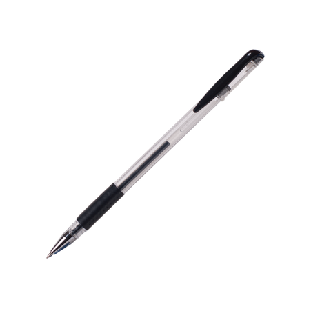 Ручка гелевая Buromax 0,7 мм черная (ВМ.8349-02)