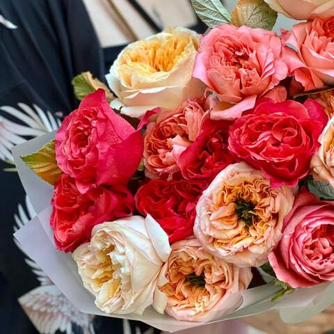 Photo of Bright mix of peony roses «Sugary Mix»