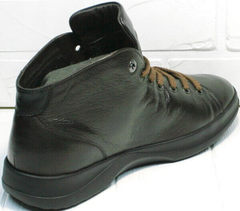 Осенние кеды ботинки мужские Ikoc 1770-5 B-Brown.