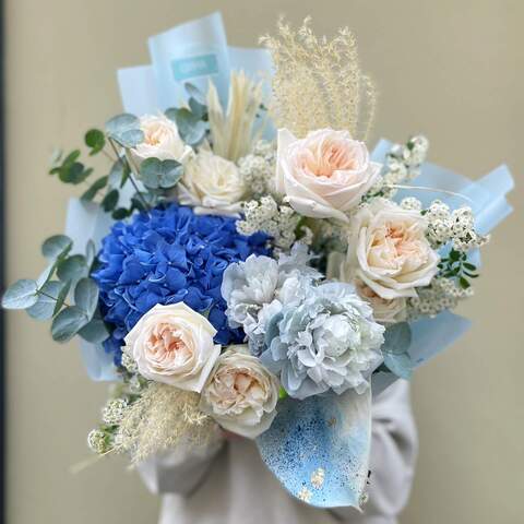 Photo of Bouquet «Skyey Azure»