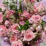 Photo of Luxurious bouquet with Pink O'Hara peony roses «Playful Venus»