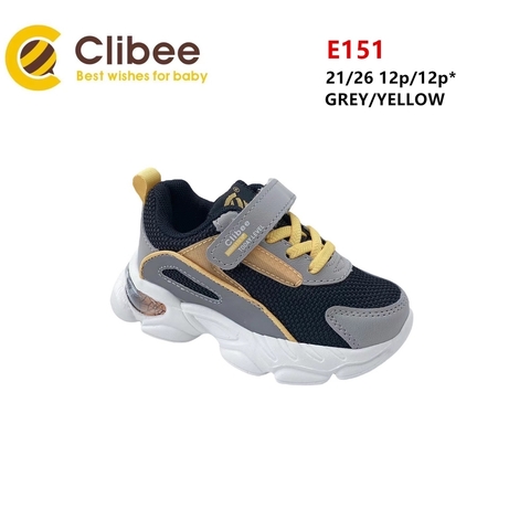 Clibee E151 Grey/Yellow 21-26