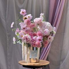 Квіткове відерце «Рожеві бульбашки»