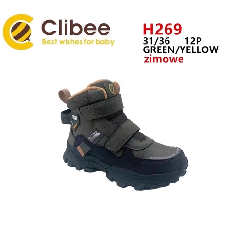 Clibee (зима) H269 Green/Yellow 31-36