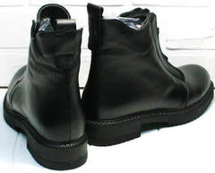 Грубые ботинки демисезонные Tina Shoes 292-01 Black.