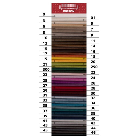 Палітра кольорів велюру