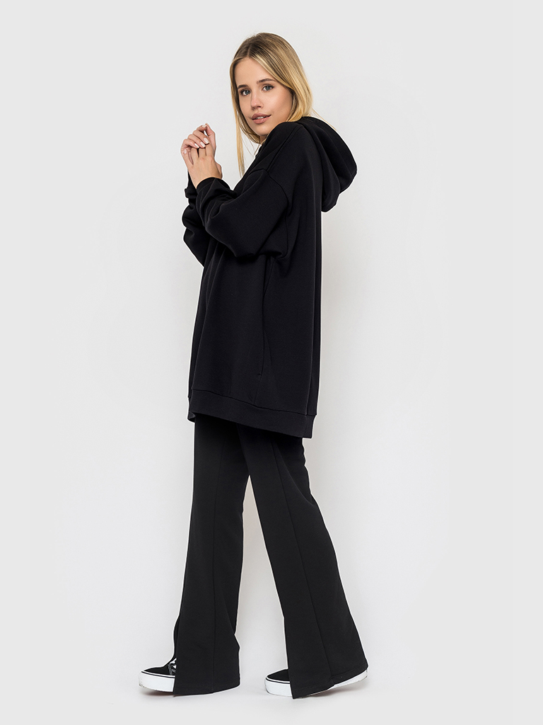 Костюм (брюки и худи) черный YOS от украинского бренда Your Own Style
