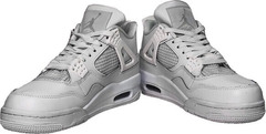 Jordan кроссовки белые мужские Nike Air Jordan Retro 4 All White.