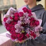 Photo of Bright bouquet of exquisite flowers «Lviv kiss»