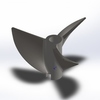 SAW V960/3  propeller stainless steel
