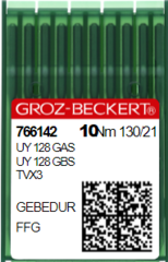 Фото: Голка швейна промислова для розпошивальних машин Groz Beckert UY128 GAS,TV*3 №130 FFG/SES GEBEDUR