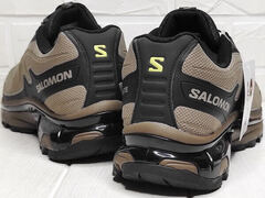 Красивые кроссовки саломон мужские Salomon XT-SLATE Advanced Beige Black.