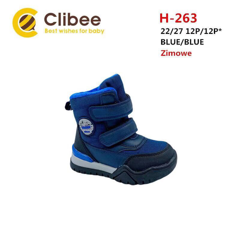 Clibee (зима) H263 Blue/Blue 22-27