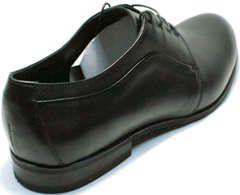 Дерби туфли кожаные мужские Ikoc 060-1 ClassicBlack.