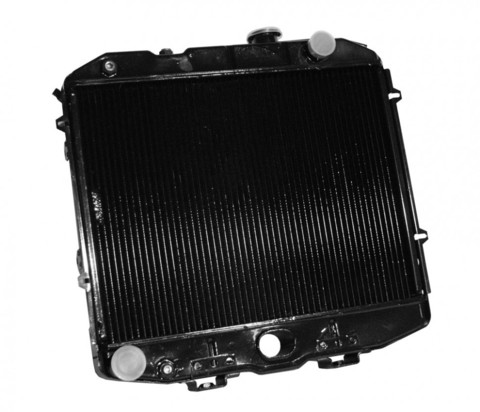 Радиатор охлаждения Уаз 3160, 3162 (УМЗ-4213, ЗМЗ-409, ЗМЗ-514) 3-х рядный, медный с отверстием под датчик ШААЗ