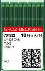 Фото: Голка швейна промислова для розпошивальних машин Groz Beckert UY128 GAS,TV*3 №90