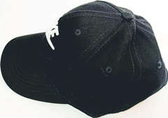 Женская кепка с козырьком Nike 1144 Black-White.