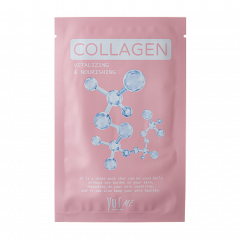 YU.R Маска омолаживающая с коллагеном | YU.R.ME Collagen Sheet Mask