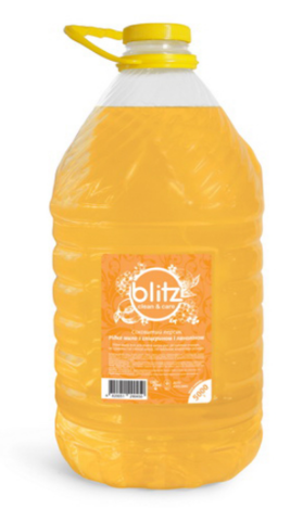 Жидкое мыло Blitz 5 л, Сочный персик