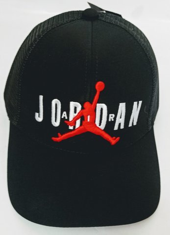 Черная кепка бейсболка air jordan Jumpman RN56323 Black.