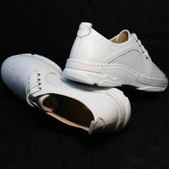 Белые туфли кроссовки летние Derem 18-104-04 All White