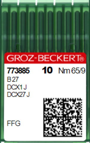 Игла швейная промышленная  для оверлока Groz Beckert B27/DC*27 №65 FFG/SES | Soliy.com.ua